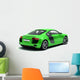Green Sports Car Wall Decal