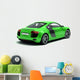 Green Sports Car Wall Decal