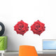 Red Rose Wall Decal