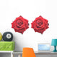Red Rose Wall Decal