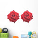 Red Rose Wall Decal