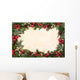 Traditional Christmas Border Wall Decal