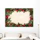 Traditional Christmas Border Wall Decal