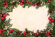 Traditional Christmas Border Wall Decal