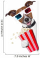 Cinema Movie Dog Wall Decal