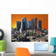 Orange Sunset Sky Los Wall Decal