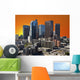Orange Sunset Sky Los Wall Decal