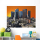 Orange Sunset Sky Los Wall Decal