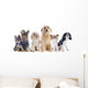 Six Little Dogs Wall Decal