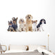 Six Little Dogs Wall Decal