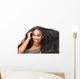 Beautiful Woman Smiling with Wall Decal