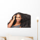 Beautiful Woman Smiling with Wall Decal