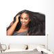Beautiful Woman Smiling with Wall Decal