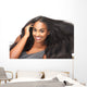 Beautiful Woman Smiling with Wall Decal