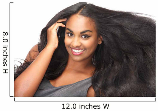 Beautiful Woman Smiling with Wall Decal