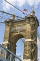 Roebling Suspension Bridge Cincinnati Wall Decal