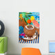 Iced Coffee Served Coconut Wall Decal