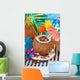 Iced Coffee Served Coconut Wall Decal