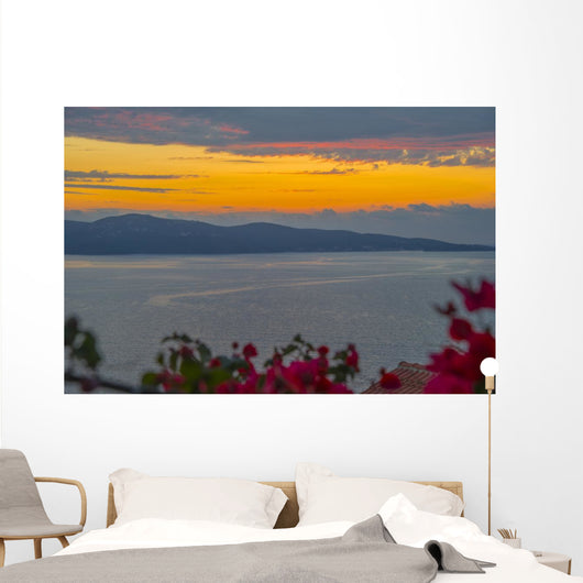 Greece Ithaki Island Panoramic Wall Decal