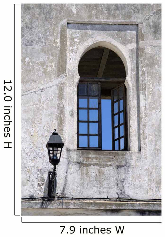 Old Morrocan Window Wall Decal