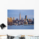 Ny Skyline Dusk Wall Decal