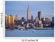 Ny Skyline Dusk Wall Decal