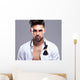 Closeup Attractive Young Man Wall Decal