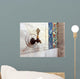 Historical Fountain Covered Handmade Wall Decal