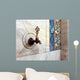 Historical Fountain Covered Handmade Wall Decal