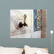 Historical Fountain Covered Handmade Wall Decal