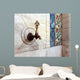 Historical Fountain Covered Handmade Wall Decal