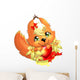 Squirrel and Hear Wall Decal
