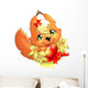 Squirrel and Hear Wall Decal