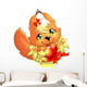 Squirrel and Hear Wall Decal