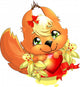 Squirrel and Hear Wall Decal