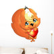Squirrel and Heart Wall Decal
