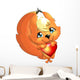 Squirrel and Heart Wall Decal