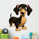 Cartoon Dachshund Wall Decal