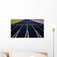 Track Field Lanes Wall Decal