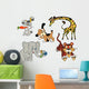 Elephant Tiger Giraffe Wall Stickers Wall Decal