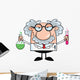 Experimenting Mad Scientist Wall Decal
