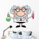 Experimenting Mad Scientist Wall Decal