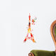 Colorful Vector Eiffel Tower Wall Decal