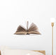 Open Book Wall Decal