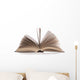 Open Book Wall Decal
