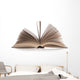 Open Book Wall Decal