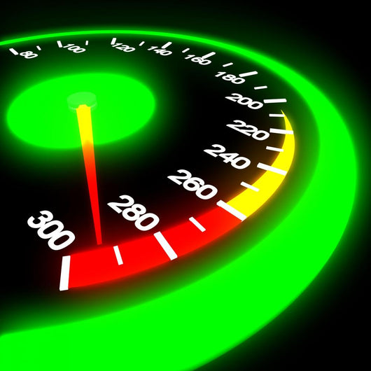 Speedometer Black Wall Decal