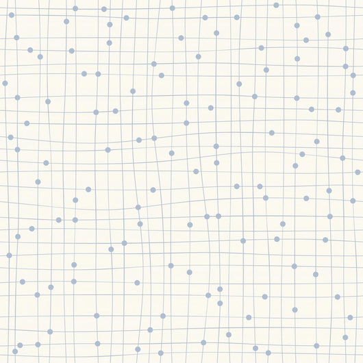 Seamless Lines and Dots Pattern Wall Decal
