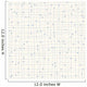 Seamless Lines and Dots Pattern Wall Decal