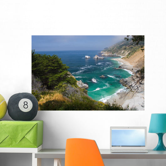 Big Sur Beach Wall Decal